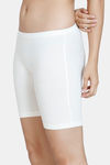 Zivame Girls Knit Cotton Shorts - Snow White — thumbnail 3